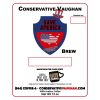 Conservative Vaughan Brew Bag Label