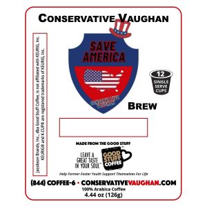 12-count Cartons of Conservative Vaughan Brew Single Serve Cups