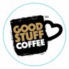 Good Stuff Coffee Round Logo w/ Blue Border