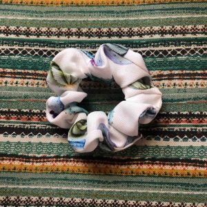 Blue Desert Scrunchy