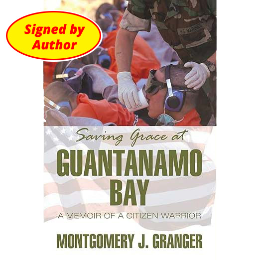 Saving Grace at Gitmo book cover - SIGNED